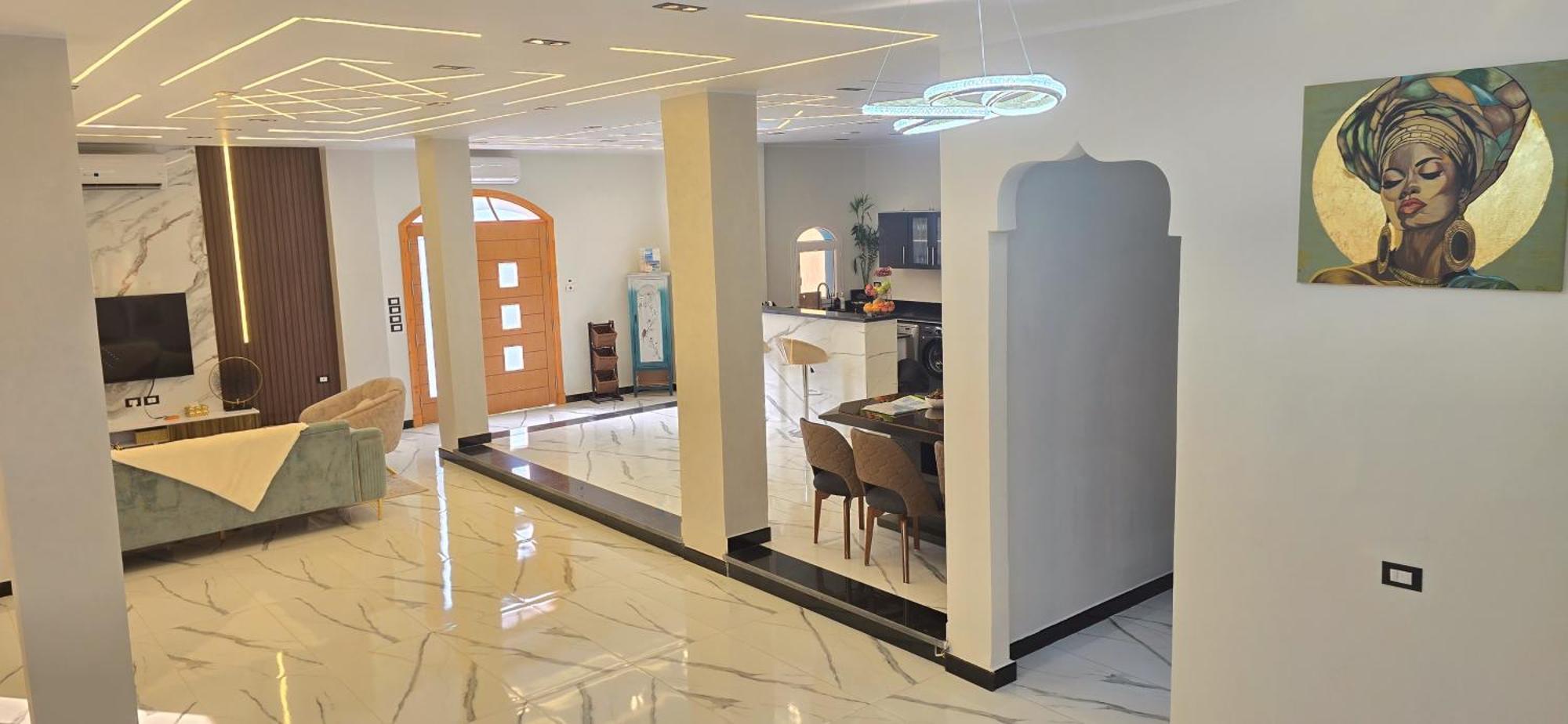 Luxury Royal Blue Family Villa 8Pers Private Pool Hurghada Ngoại thất bức ảnh